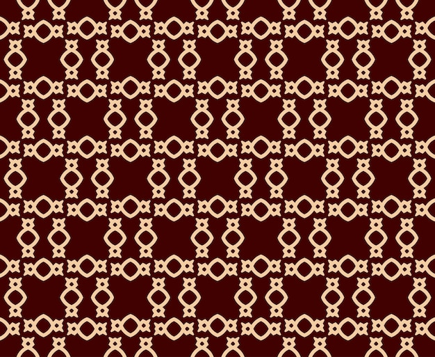 Seamless linear pattern with elegant curved lines and scrolls ornamental wallpaper