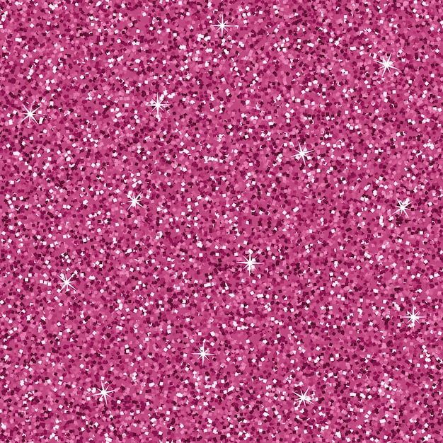 Seamless magenta pink glitter texture