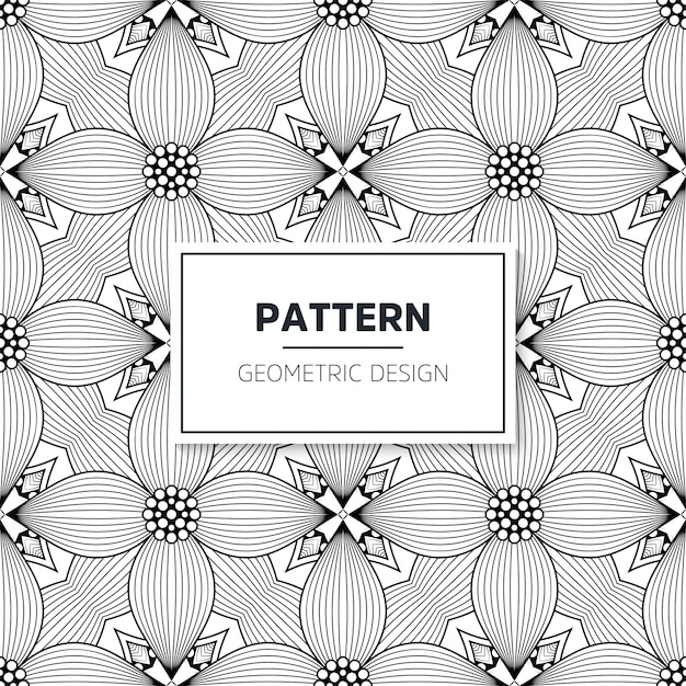 Seamless mandala pattern.