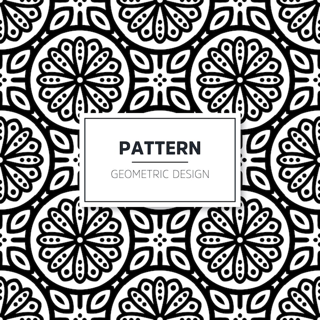 Seamless mandala pattern.