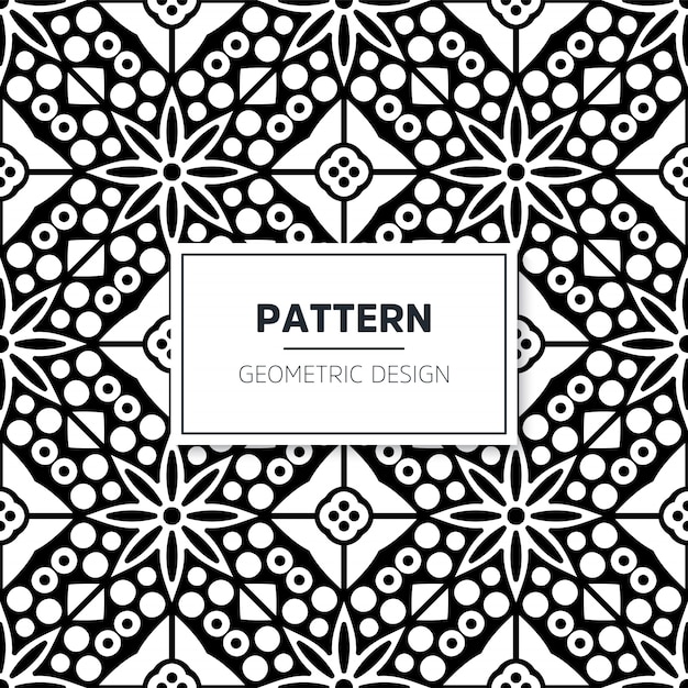 Seamless mandala pattern