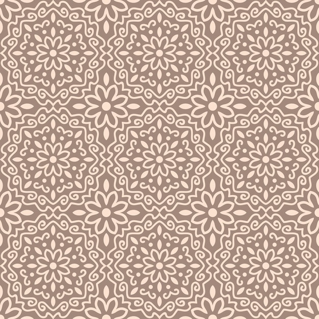 Seamless mandala pattern