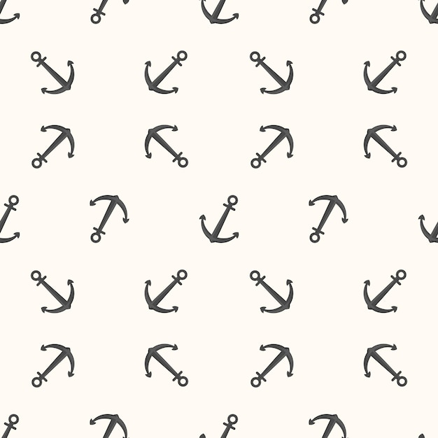 Seamless marine pattern Vector illustration