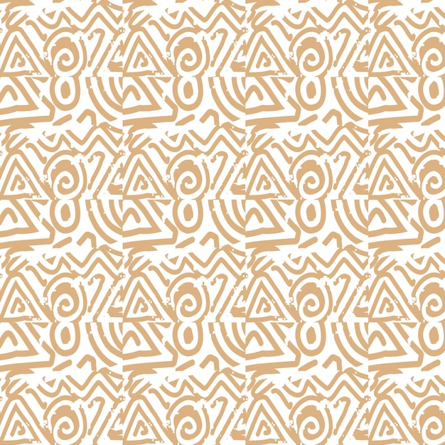 Seamless Modern Pattern Concept Background Vector File Ethnic Template