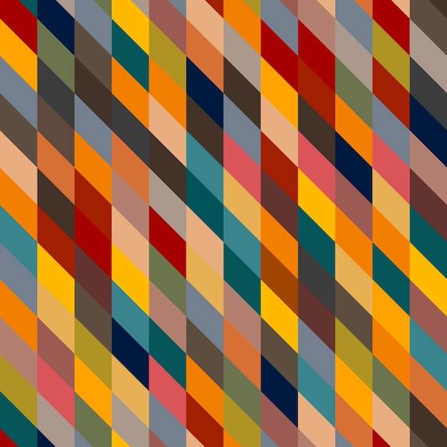 Seamless multicolored geometric pattern