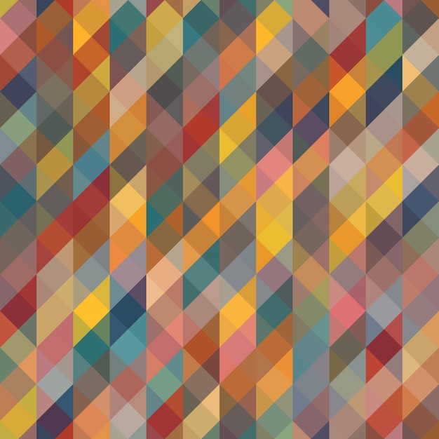 Seamless multicolored geometric pattern