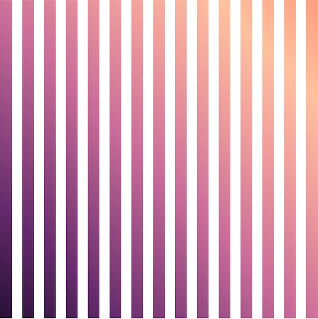 Vector seamless pastel stripes pattern with violet yellow and pink lines