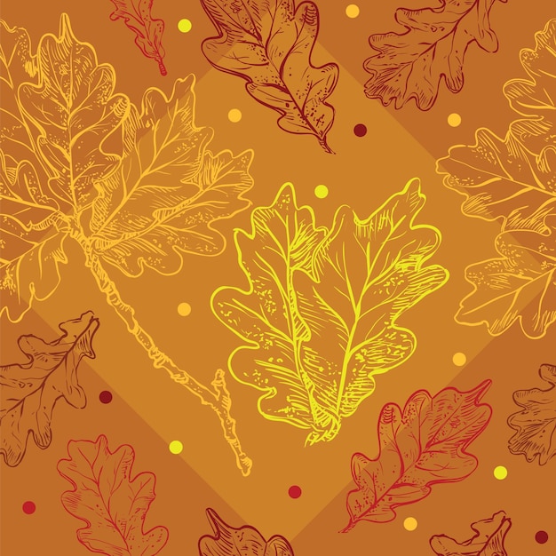 Seamless pattern autumn 10