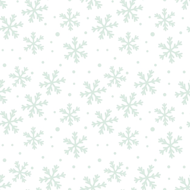 Seamless pattern background snowflake