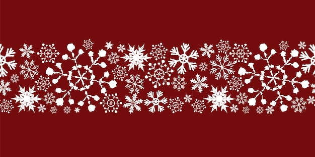 Seamless pattern background with christmas design