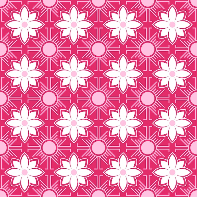 Seamless pattern batik