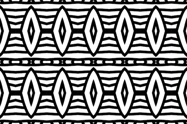 SEAMLESS PATTERN. BLACK AND WHITE SIMPLE BACKGROUND.