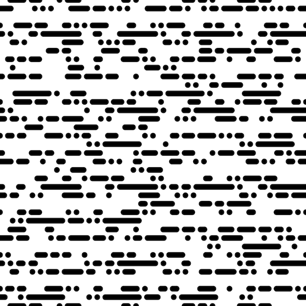 Seamless pattern chaotic horizontal strokes