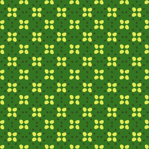 Seamless pattern decorative template texture with green