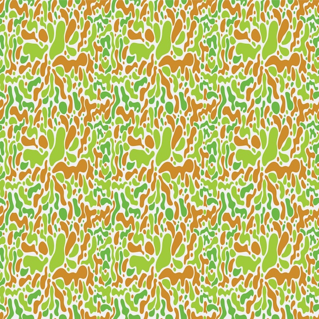 Seamless pattern design for textile print