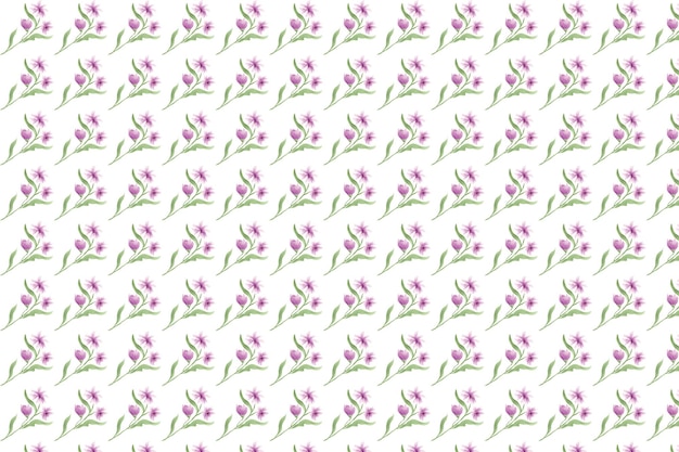 Seamless pattern floral background design.