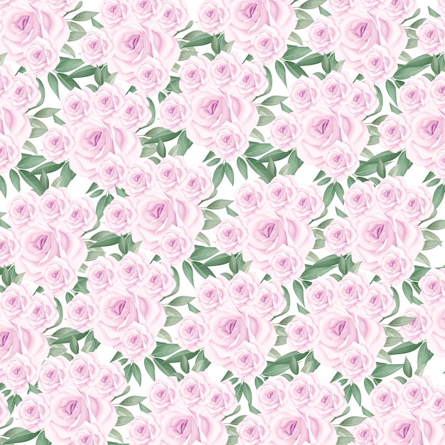 Seamless pattern floral background design.