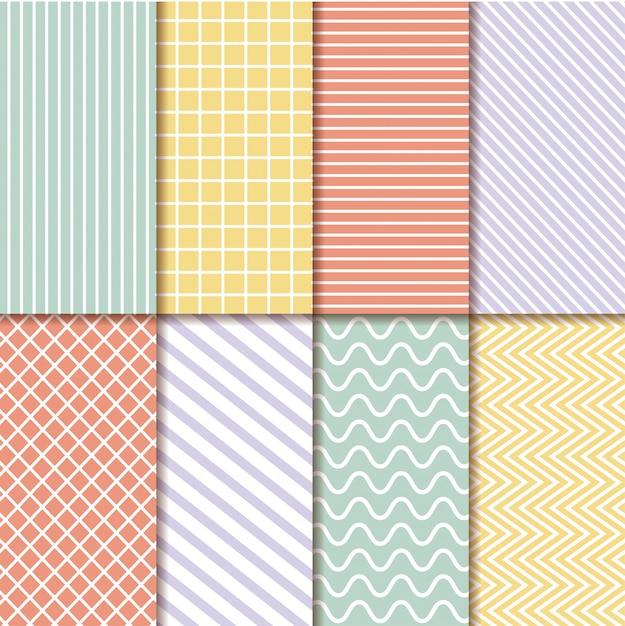 seamless pattern geometric vector design