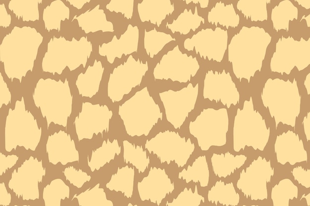 Seamless pattern giraffe skin texture