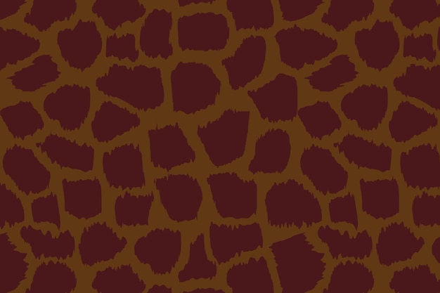 Seamless pattern giraffe skin texture