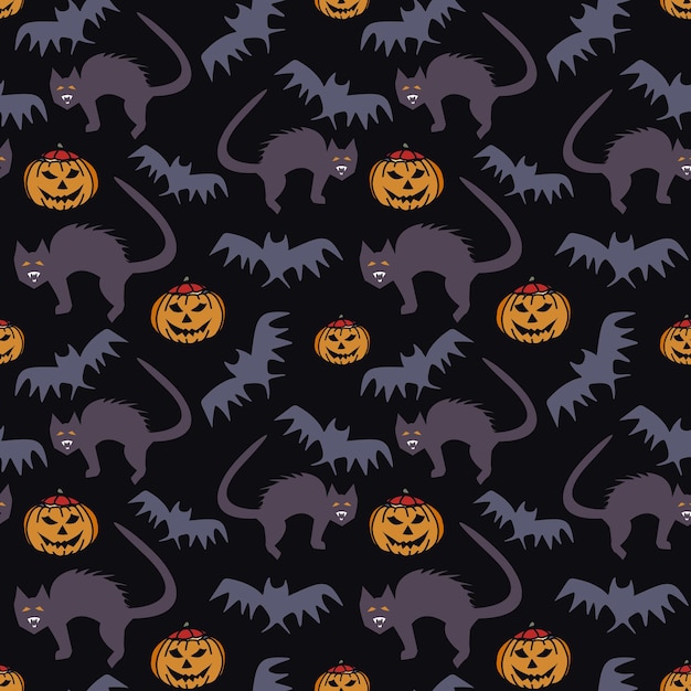 Seamless pattern for Halloween