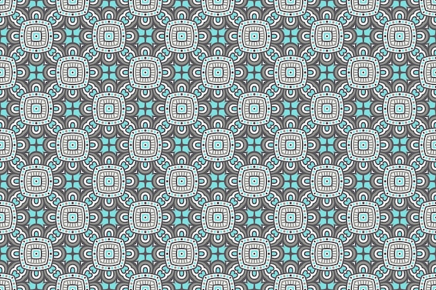 Seamless pattern. Hand ddrawn Vintage decorative elements.