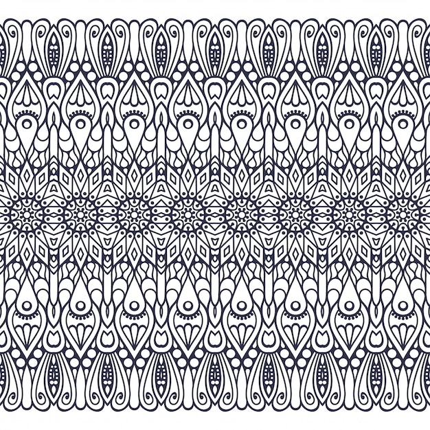 Seamless pattern. Hand drawn . Islam, Arabic