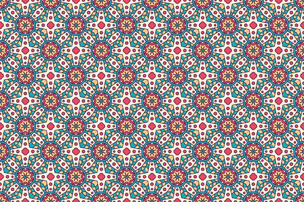 Seamless pattern. Hand drawn Vintage decorative elements. 