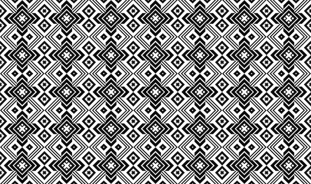 Seamless pattern repeating design with geometric shapes