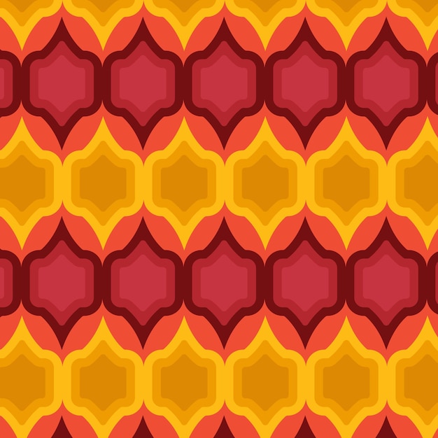 Seamless pattern in retro style, vector download