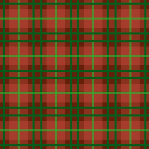 Seamless pattern of scottish tartan plaid check fabric texture Flat backdrop of striped textile print