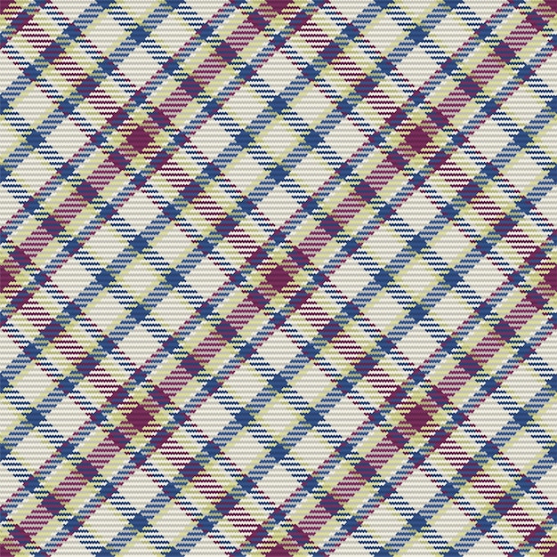 Seamless pattern of scottish tartan plaid. Repeatable background with check fabric texture. Flat vector backdrop of striped textile print.