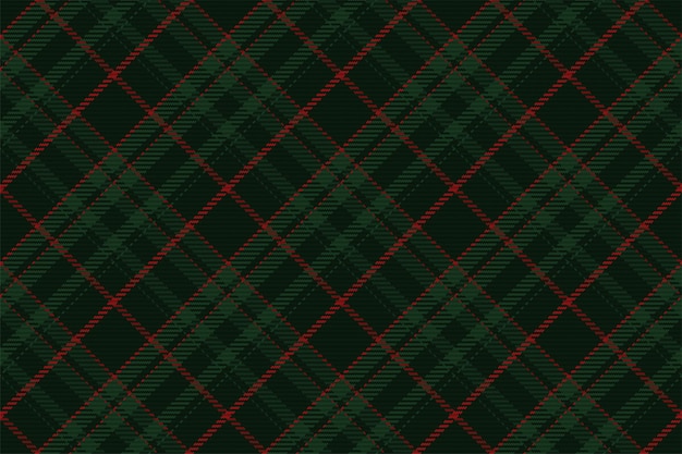 Seamless pattern of scottish tartan plaid. Repeatable background with check fabric texture. Flat vector backdrop of striped textile print.