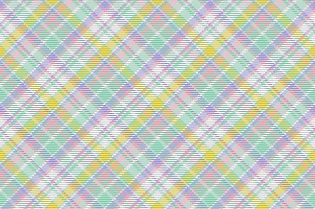 Seamless pattern of scottish tartan plaid. Repeatable background with check fabric texture. Flat vector backdrop of striped textile print.