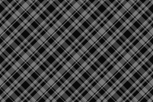 Seamless pattern of scottish tartan plaid. Repeatable background with check fabric texture. Flat vector backdrop of striped textile print.