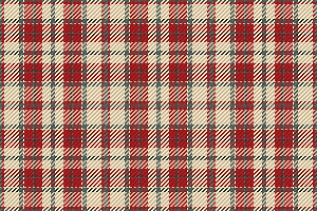 Seamless pattern of scottish tartan plaid Repeatable background with check fabric texture Vector backdrop striped textile print