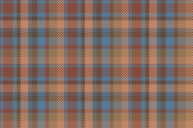 Seamless pattern of scottish tartan plaid Repeatable background with check fabric texture Vector backdrop striped textile print