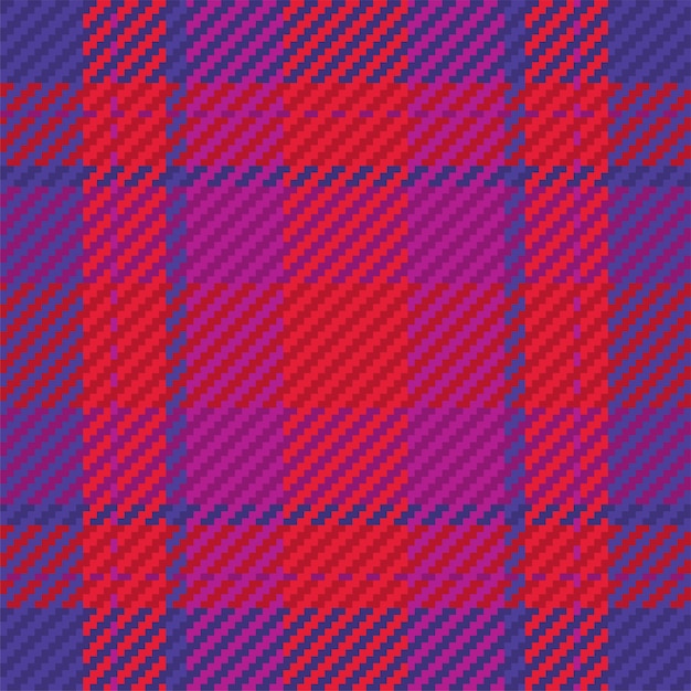 Seamless pattern of scottish tartan plaid Repeatable background with check fabric texture Vector backdrop striped textile print