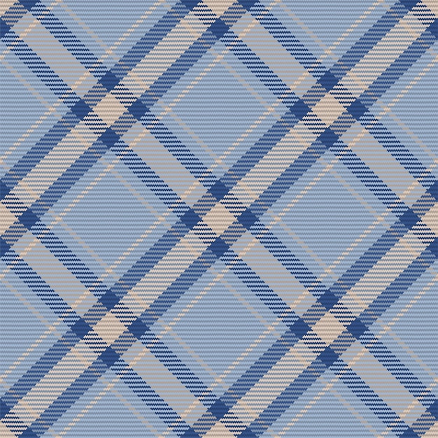 Seamless pattern of scottish tartan plaid Repeatable background with check fabric texture Vector backdrop striped textile print