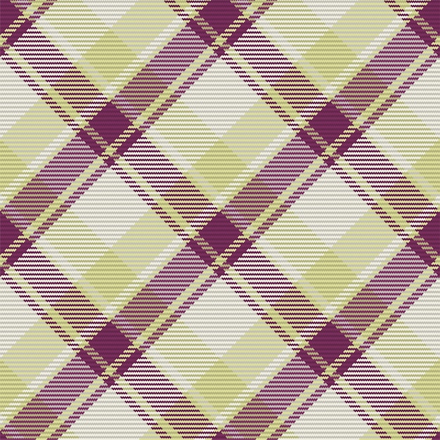 Seamless pattern of scottish tartan plaid Repeatable background with check fabric texture Vector backdrop striped textile print