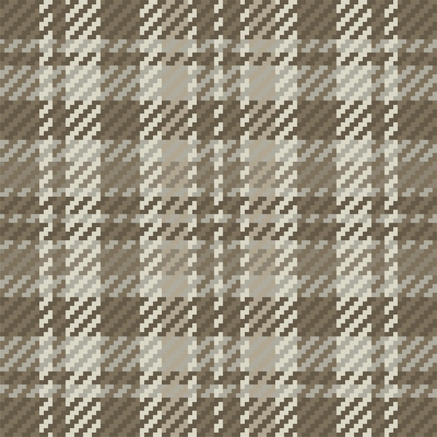 Seamless pattern of scottish tartan plaid. Repeatable background with check fabric texture. Vector backdrop striped textile print.