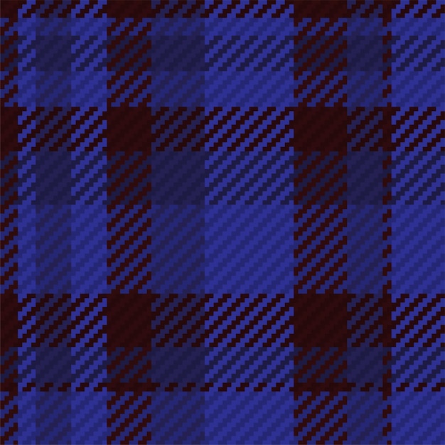 Seamless pattern of scottish tartan plaid. Repeatable background with check fabric texture. Vector backdrop striped textile print.