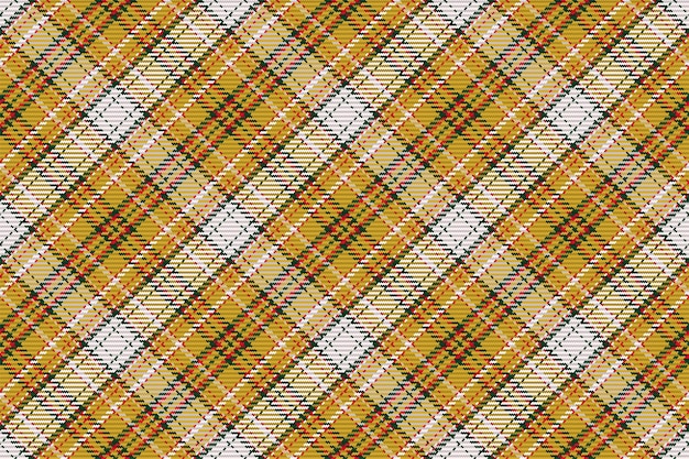 Seamless pattern of scottish tartan plaid. Repeatable background with check fabric texture. Vector backdrop striped textile print.