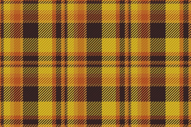 Seamless pattern of scottish tartan plaid. Repeatable background with check fabric texture. Vector backdrop striped textile print.