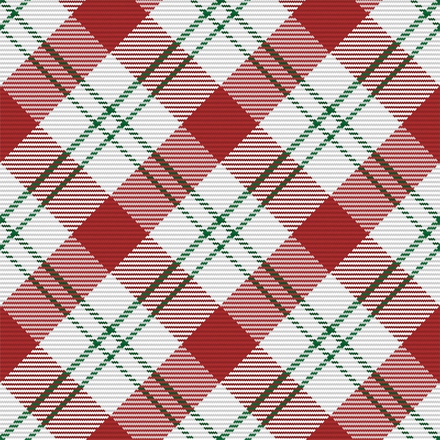 Seamless pattern of scottish tartan plaid Repeatable background with check fabric texture Vector backdrop striped textile print