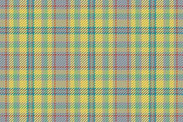 Seamless pattern of scottish tartan plaid Repeatable background with check fabric texture Vector backdrop striped textile print