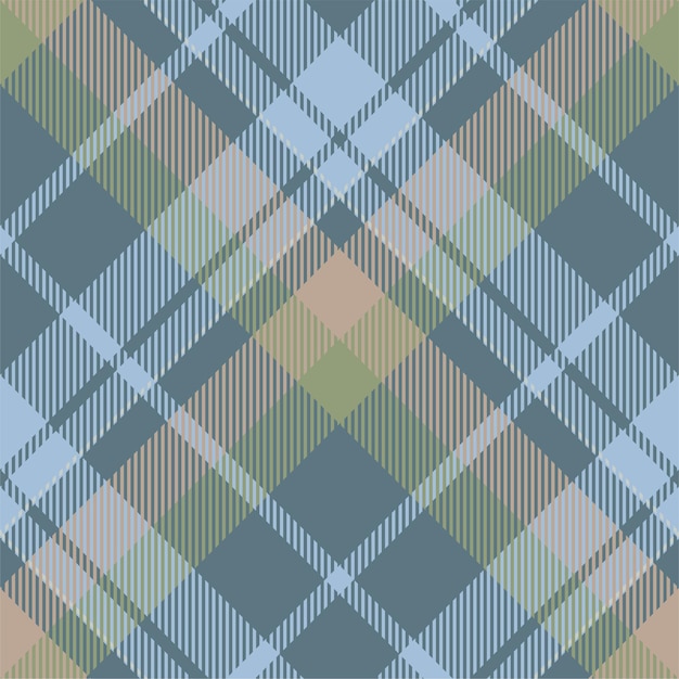 Seamless pattern of scottish tartan plaid. Repeatable check fabric texture.