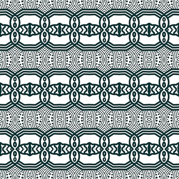 Seamless Pattern. Simple background with geometric elements