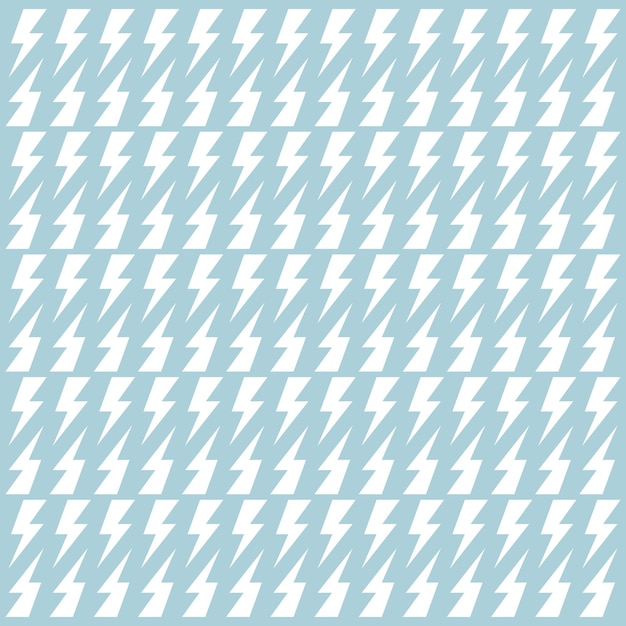 Seamless pattern thunderbolt vector image