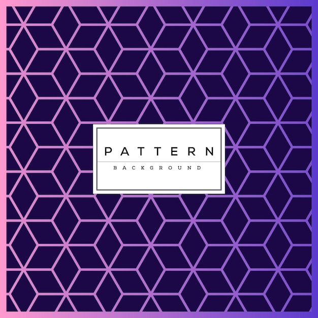 Seamless pattern vector colorful geometric cubic pattern template